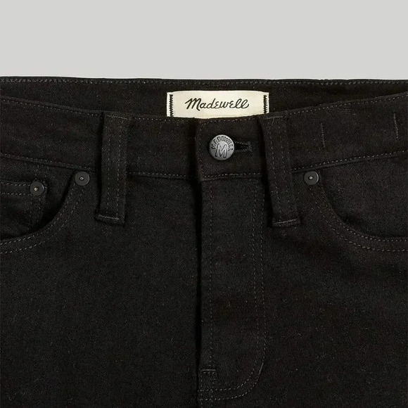 Madewell Slim Jeans: COOLMAX Denim Bainhart Black 40x32 NWT - Picture 7 of 11